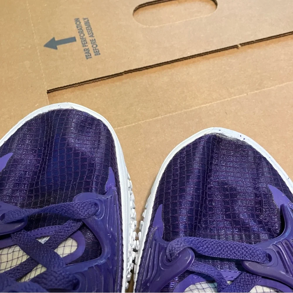 Nike Kyrie Low 4 TB Promo Field Purple/White DM5041-500 Men’s Size 15 No Insole - Picture 8 of 9